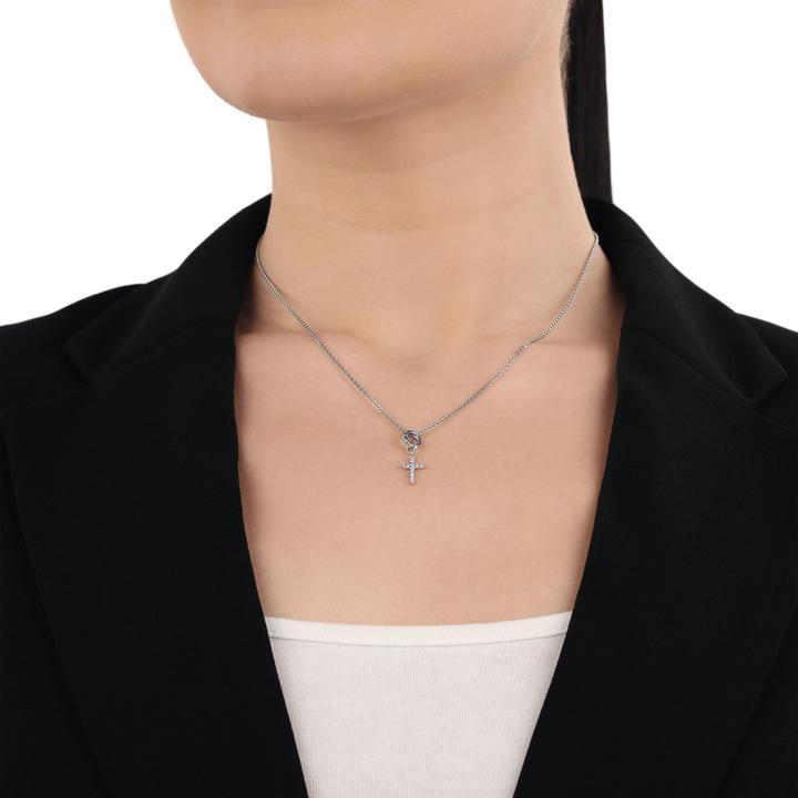 Immagine prodotto Amor Ciondoli da donna, argento 925, zirconi sintetici. | Croce (Argento 925)