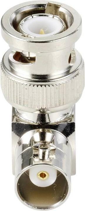 Actual product image Tru Components BNC T-piece BNC plug/2x BNC socket