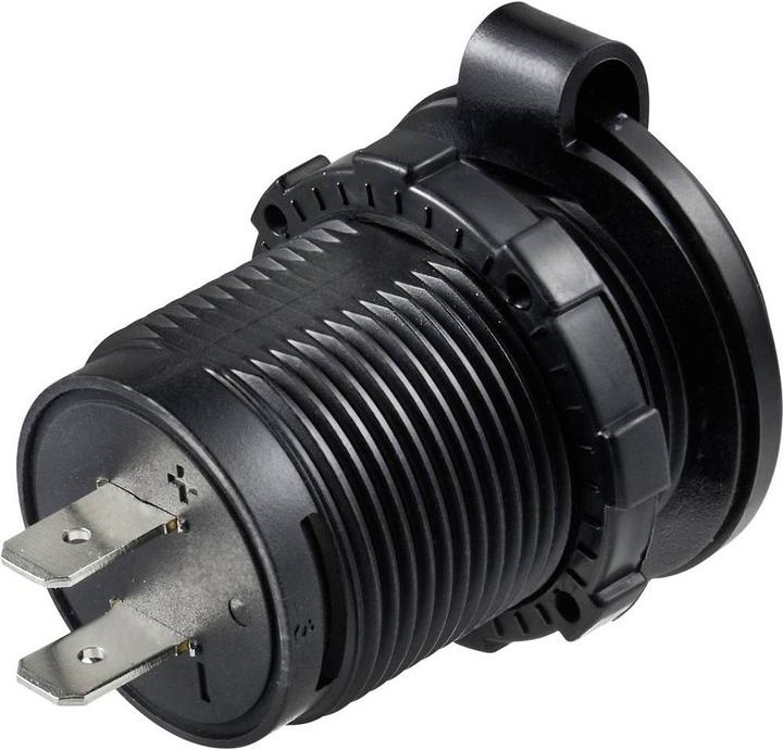 Actual product image Tru Components USB charging plug with 2 USB A ports socket installation Contents 1 pc.