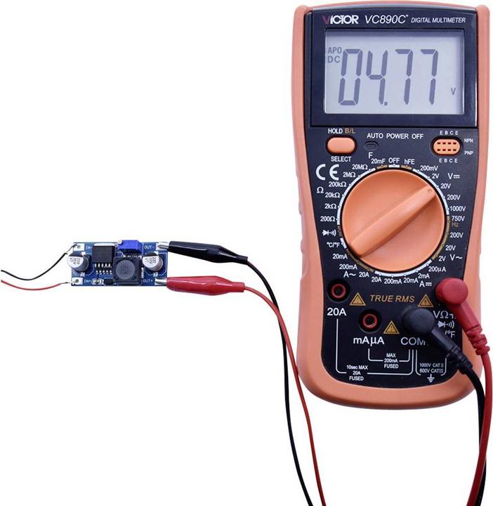 Produktbild Tru Components DC-DC Einstellbarer STEP DOWN-Spannungsregler LM2596S