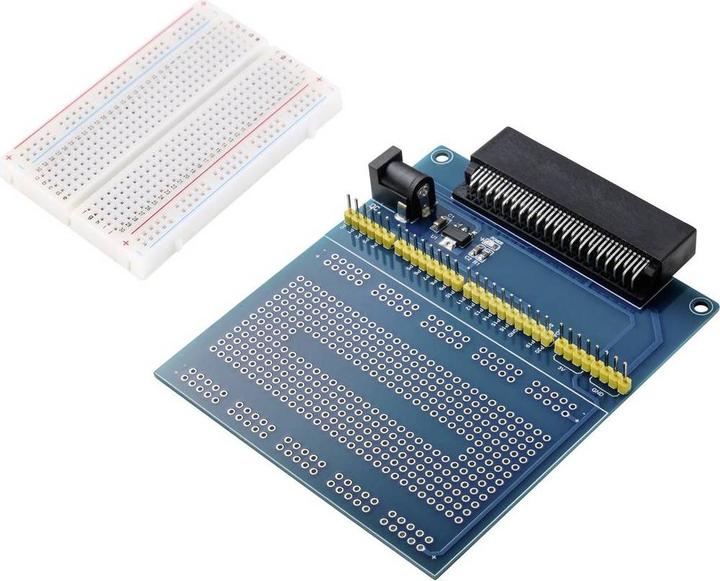 Tru Components Board with breadboard for BBC