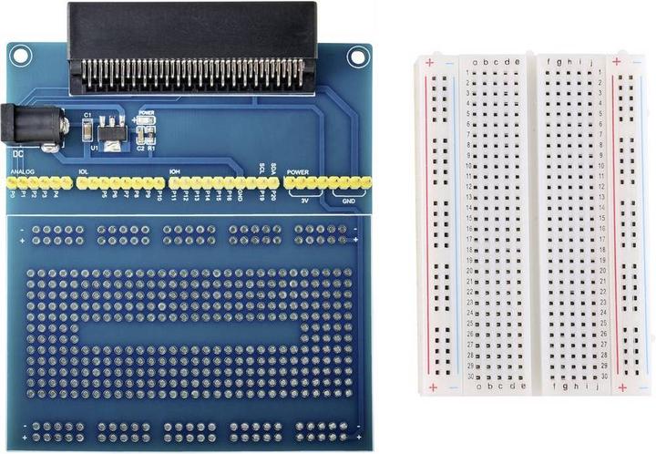 Produktbild Tru Components Board mit Breadboard für BBC