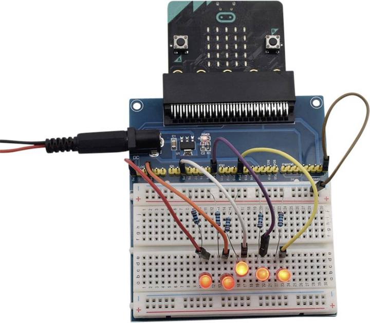 Produktbild Tru Components Board mit Breadboard für BBC
