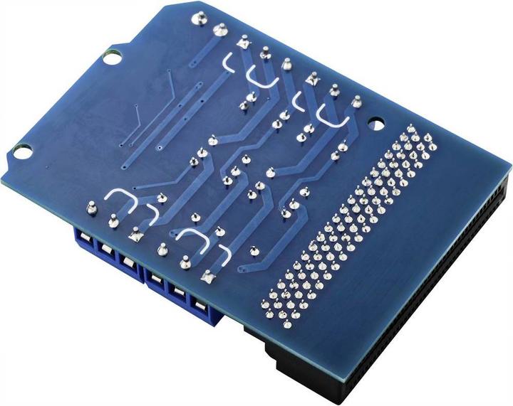 Actual product image Tru Components 4-channel relay module for BBC