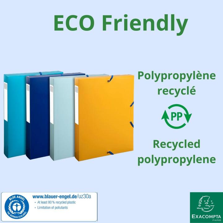 Produktbild Exacompta Archivbox BeeBlue (A4)