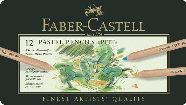 Image du produit Faber-Castell Pastel Pitt (Multicolore, 12 x)