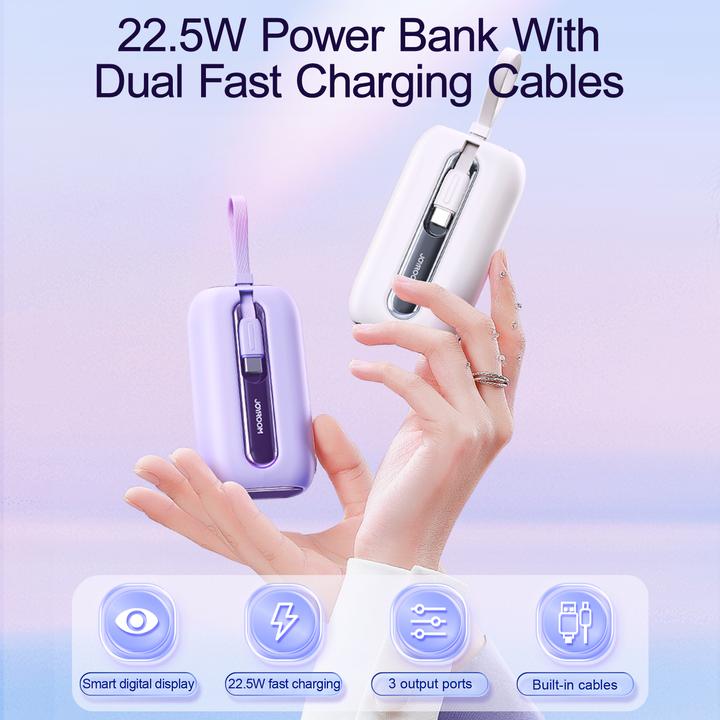 Actual product image Joyroom Colorful Series (10000 mAh, 22.50 W, 37 Wh)