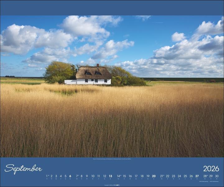 Produktbild Nordsee Kalender 2026 (55 x 46 cm, Harter Einband, Deutsch)