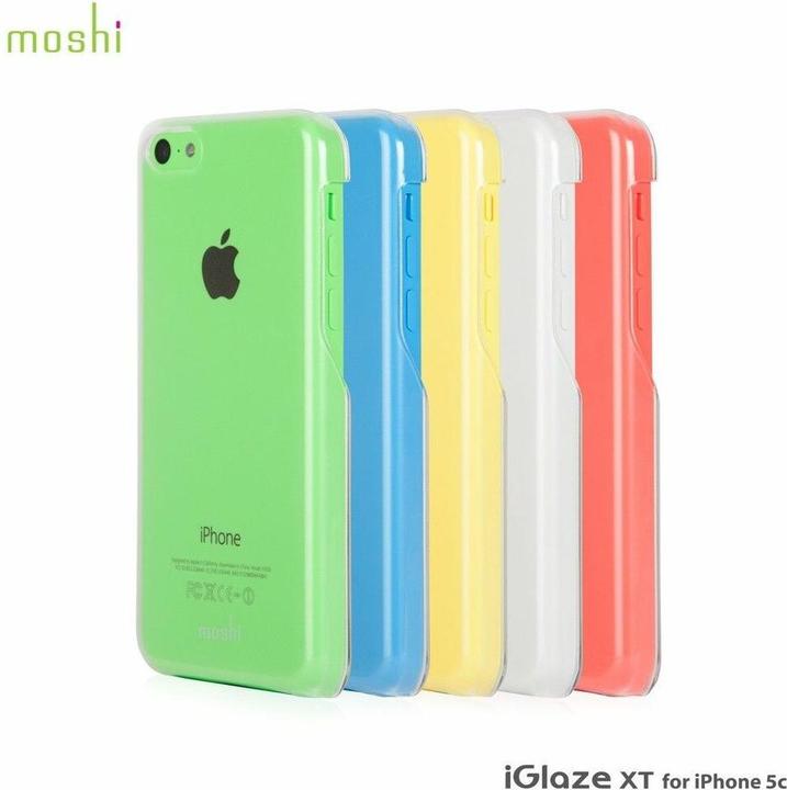 Immagine prodotto Moshi iGlaze XT Custodia a scatto per iPhone 5C trasparente (Apple iPhone 5c)