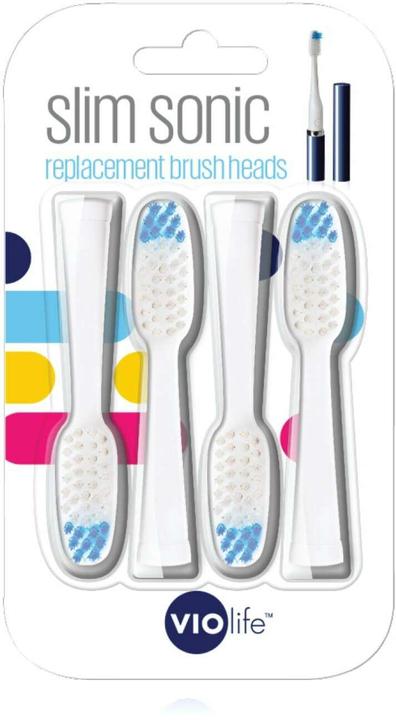 Actual product image Smile4Life Toothbrush head Slim Sonic 4 pieces (4 x)