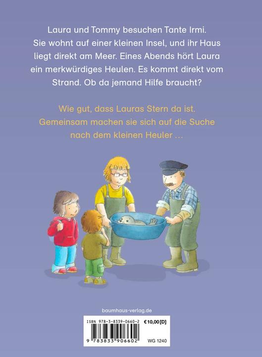 Actual product image Laura und die kleine Robbe (German, Cornelia Neudert, Klaus Baumgart, 2021)