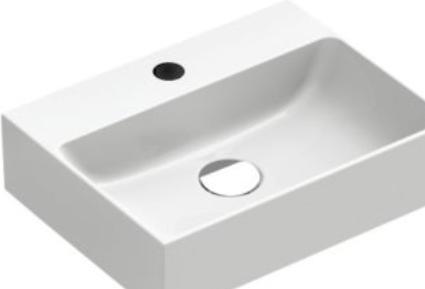 Image du produit Cosani Catalano Verso vask 45x35cm - Verso vask 45x35cm m. hanehul u.overløb, m. cataglaze+