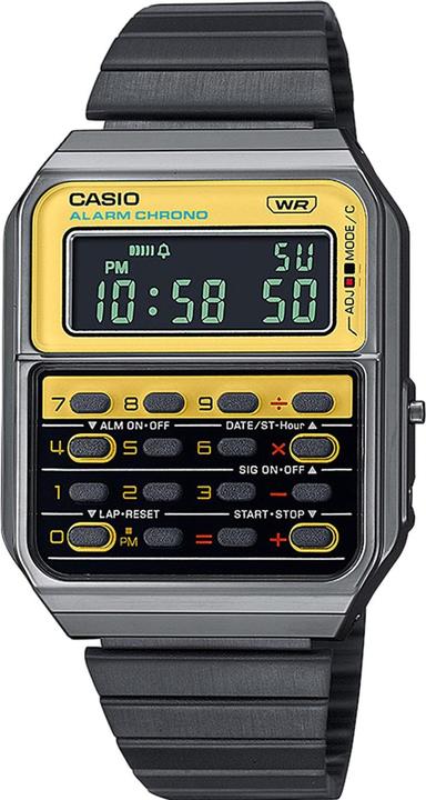 Casio CA-500WEGG-9BEF (Montre numérique, Chronographe, 34 mm)