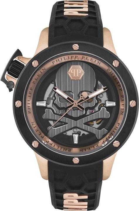 Actual product image Philipp Plein PWUAA0623 Hyper Sport Automatic Mens Watch 46mm 5ATM (Analogue wristwatch, 46 mm)
