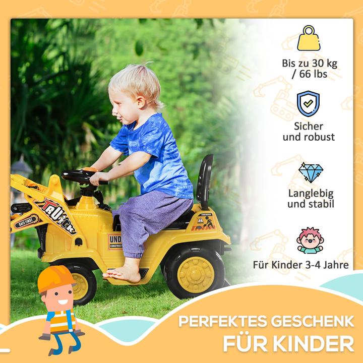 Actual product image Outsunny Children's excavator