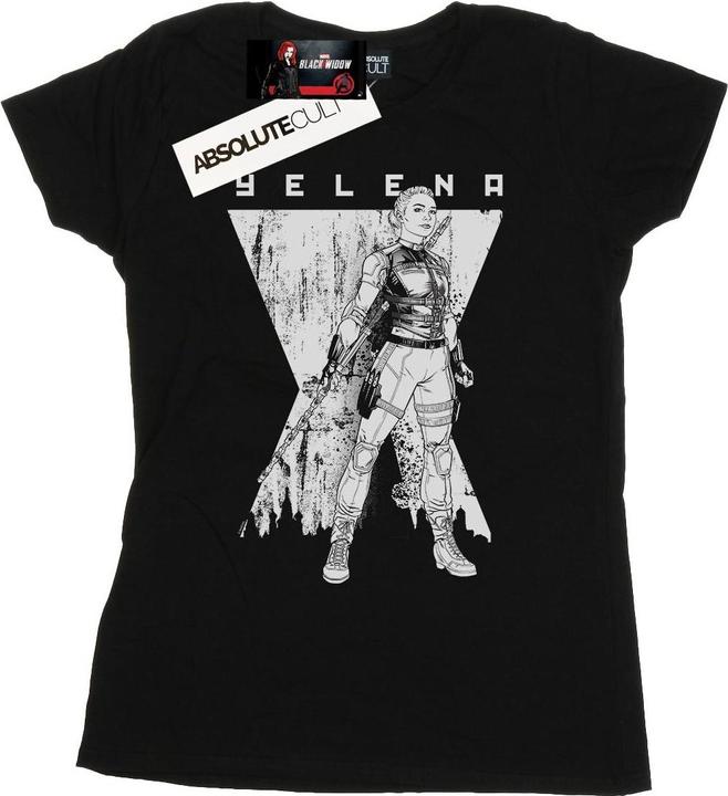 Black Widow Film Yelena Romanoff Mono TShirt aus Baumwolle