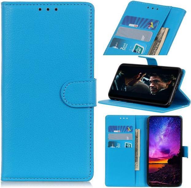 Actual product image MU Classic Litchi Leather Bookcover Series (Motorola One Zoom)