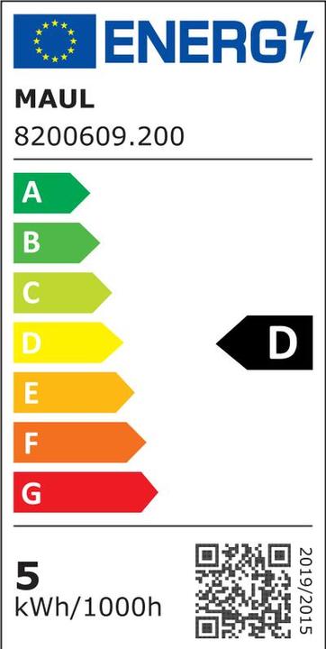 Energie-Label Maul Joy (480 lm)