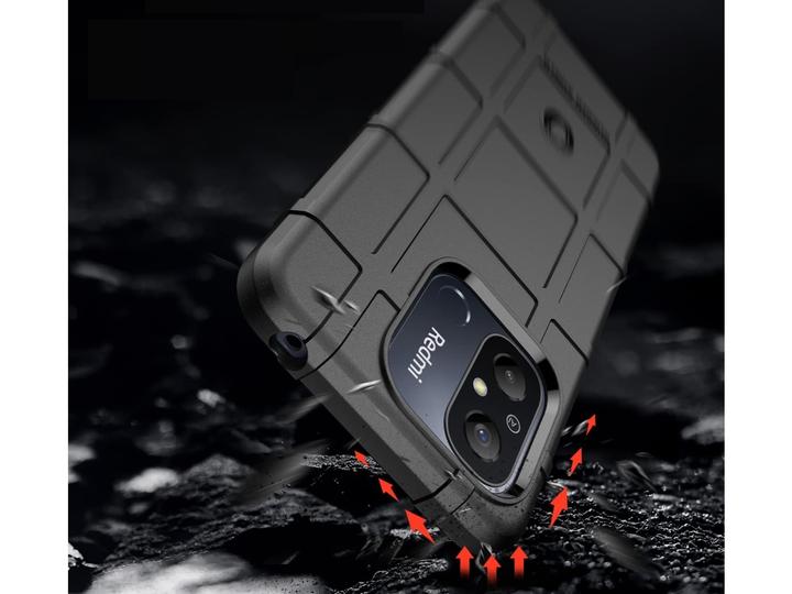 Produktbild Screenguard Xiaomi Redmi 12C Rugged Shield Hülle (Xiaomi Redmi 12C)