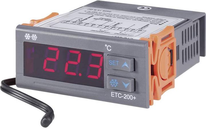 Actual product image Voltcraft Temperature Controller ETC-200+ NTC (Heating actuator)