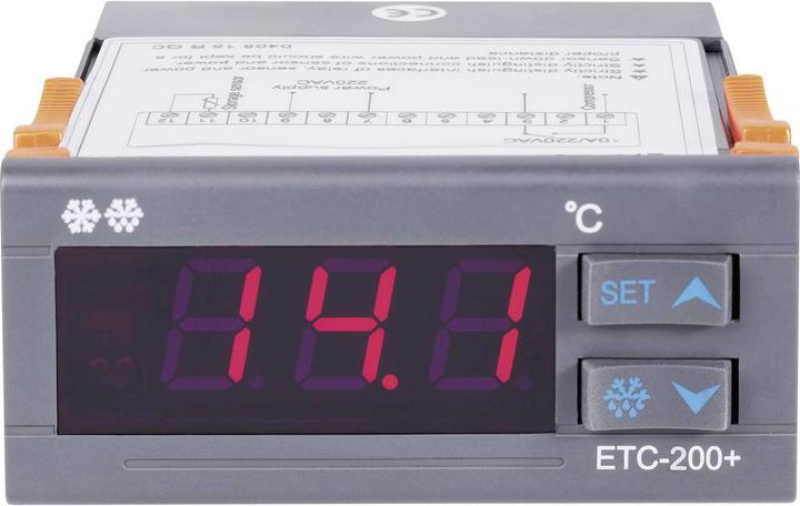 Actual product image Voltcraft Temperature Controller ETC-200+ NTC (Heating actuator)