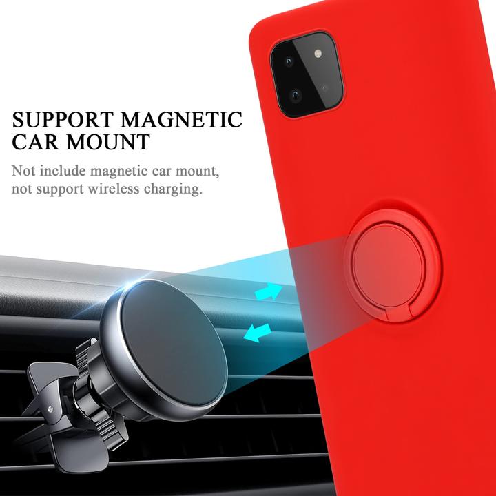 Actual product image Cadorabo TPU Liquid Ring Silicone Case Cover (Samsung Galaxy A22 5G)