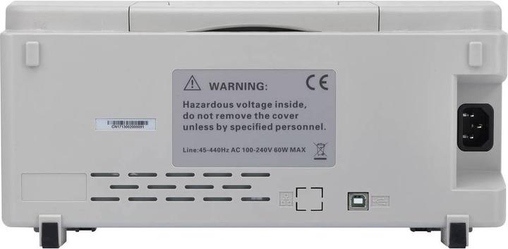 Actual product image Voltcraft Storage oscilloscope (CAT II 300V)