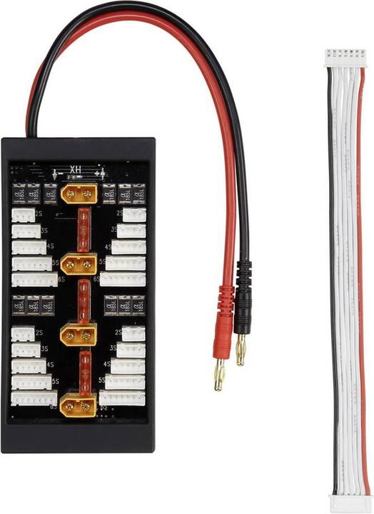 Voltcraft Scheda di ricarica XT60 4-fold con fusibile