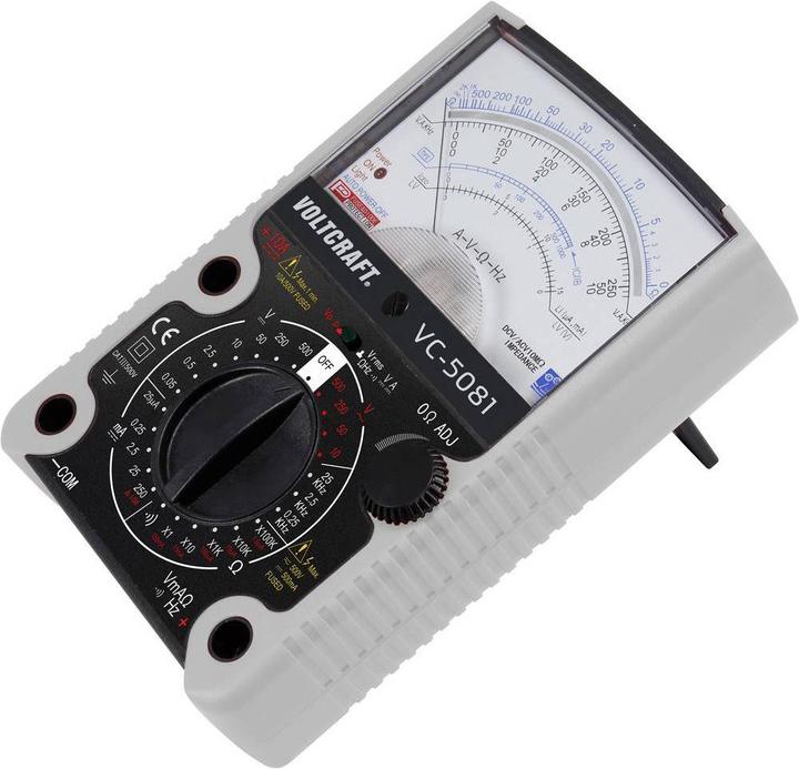 Actual product image Voltcraft Handheld multimeter analog VC-5081 (CAT III 500V)
