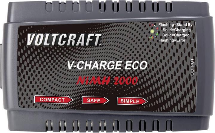Immagine prodotto Voltcraft Caricabatterie V-Charge Eco NiMh 2000