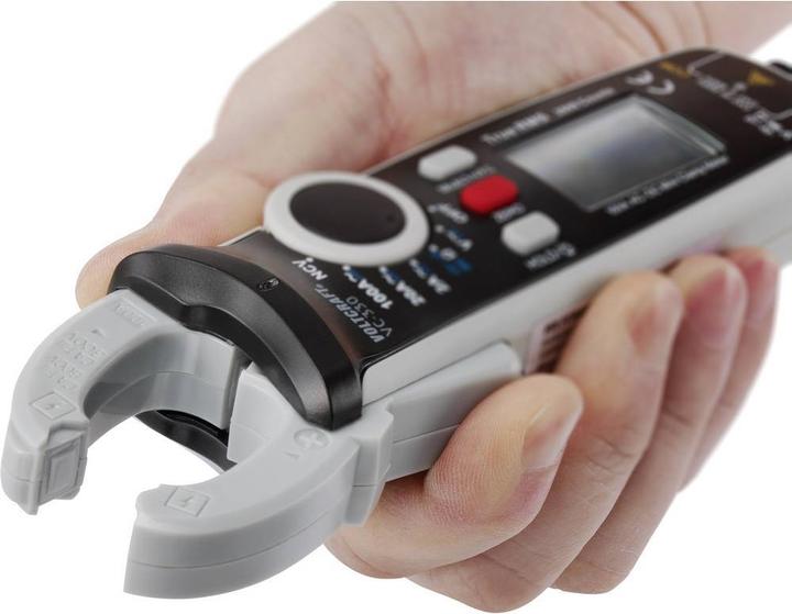 Actual product image Voltcraft AC/DC TrueRMS current clamp (CAT II 600V, CAT III 300V)