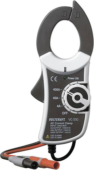 Voltcraft AC-Stromzangenadapter (CAT III 600V)