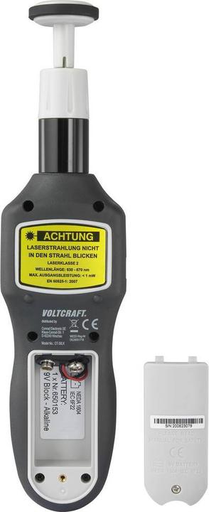 Actual product image Voltcraft Digital Hand Tachometer DT Series