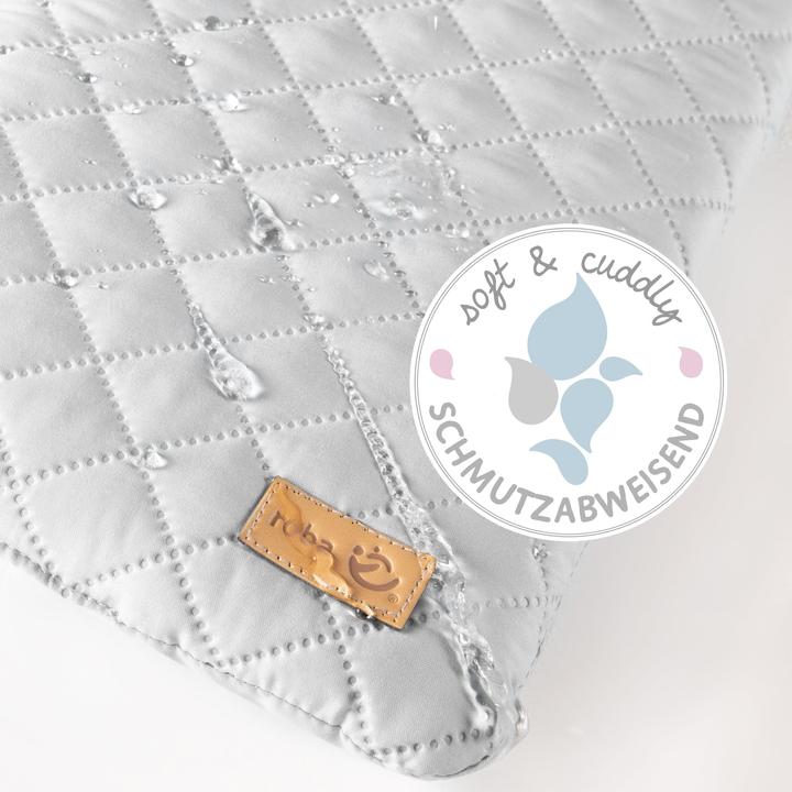 Produktbild Roba Wandwickelregal inkl. Wickelauflage Style grau