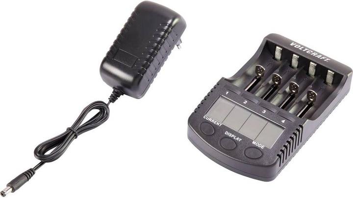 Actual product image Voltcraft Round cell charger CC-2 (1 pcs., AA, AAA, Battery + charger)