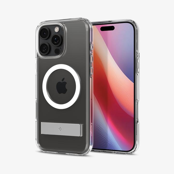 Actual product image Spigen Slim Armor Essential S MagFit iPhone 16 Pro Max Case Crystal Clear (Apple iPhone 16 Pro Max)