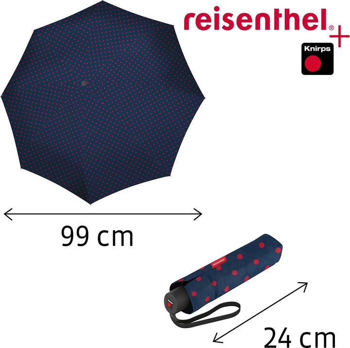 Immagine prodotto reisenthel Ombrello Pocket Classic punti misti rosso
