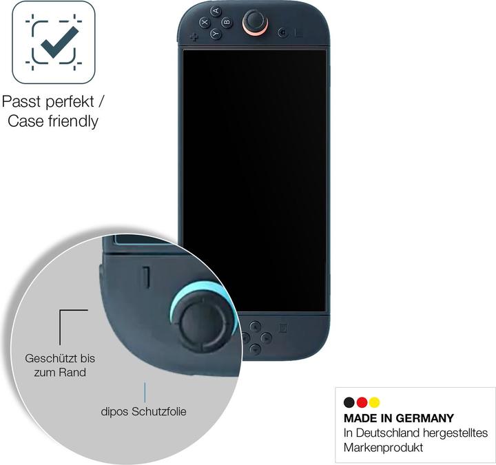 Actual product image Dipos Anti-Shock Screen Protector Matte (Switch 2)
