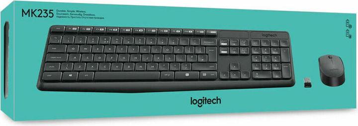 Actual product image Logitech Set MK235 (Eng. Int., Wireless)