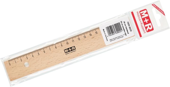 Image du produit Magni Règle en bois 20cm sous blister (20 cm)
