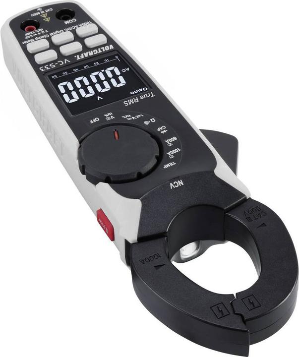 Immagine prodotto Voltcraft VC533 Pinza amperometrica AC/DC (CAT III 600V)