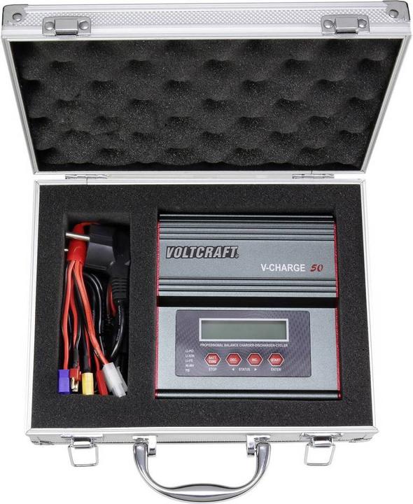 Immagine prodotto Voltcraft Caricabatterie multifunzione VCharge 50 Custodia in alluminio