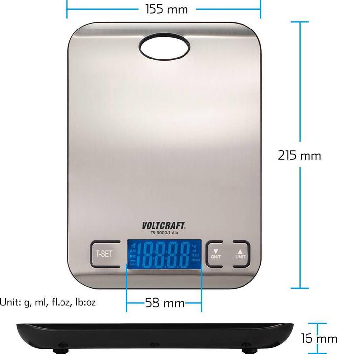Immagine prodotto Voltcraft TS0/1Letter scale