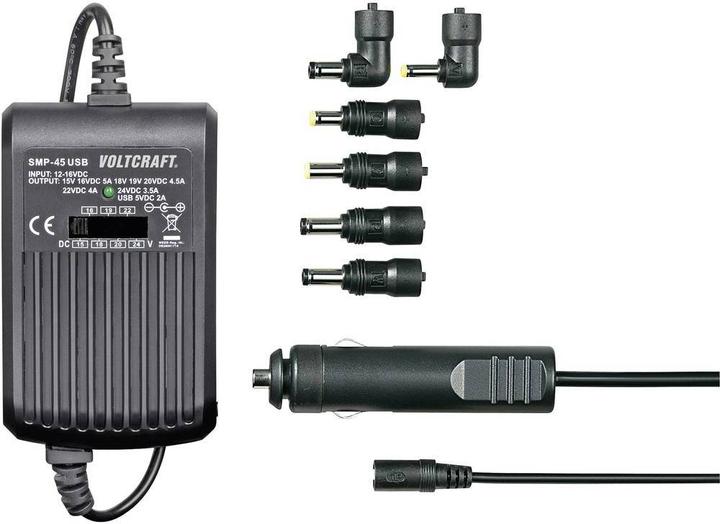Voltcraft Kfz-Notebookwandler (45 W)