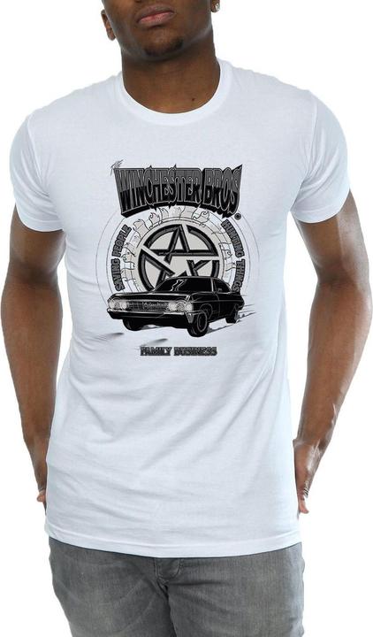 Actual product image Supernatural Mens Winchester Bros T-Shirt (XXL)