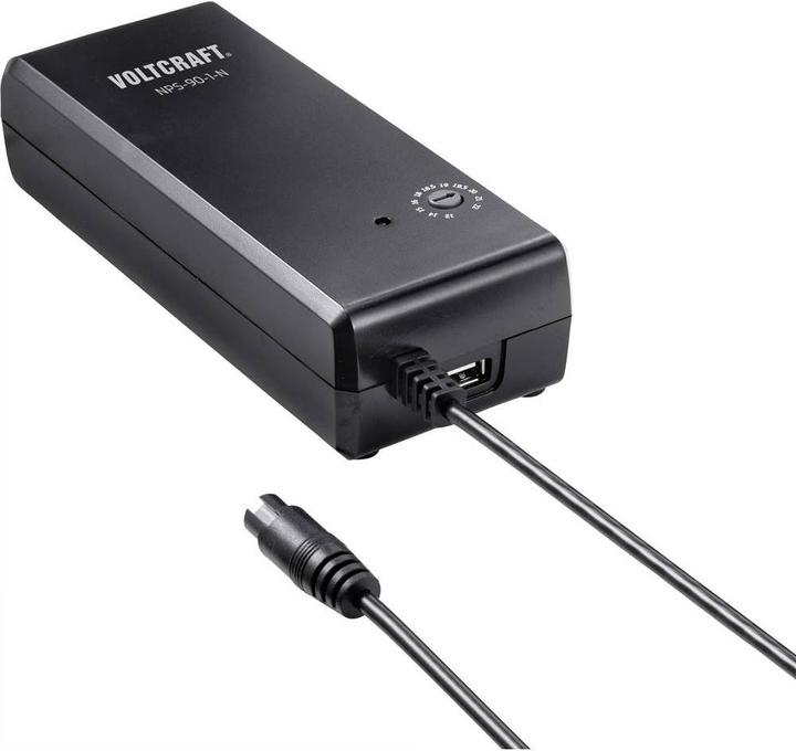 Produktbild Voltcraft Notebook-Netzteil NPS-90-1-N (90 W)