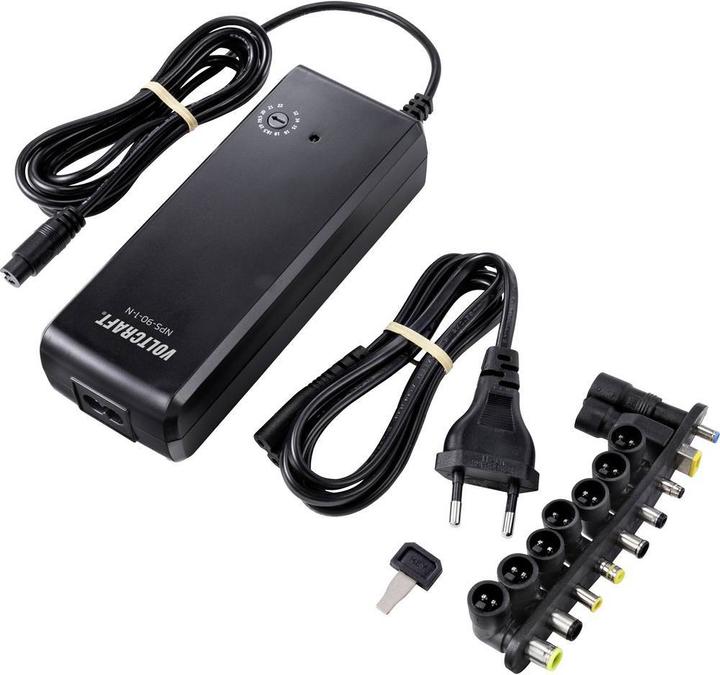 Produktbild Voltcraft Notebook-Netzteil NPS-90-1-N (90 W)