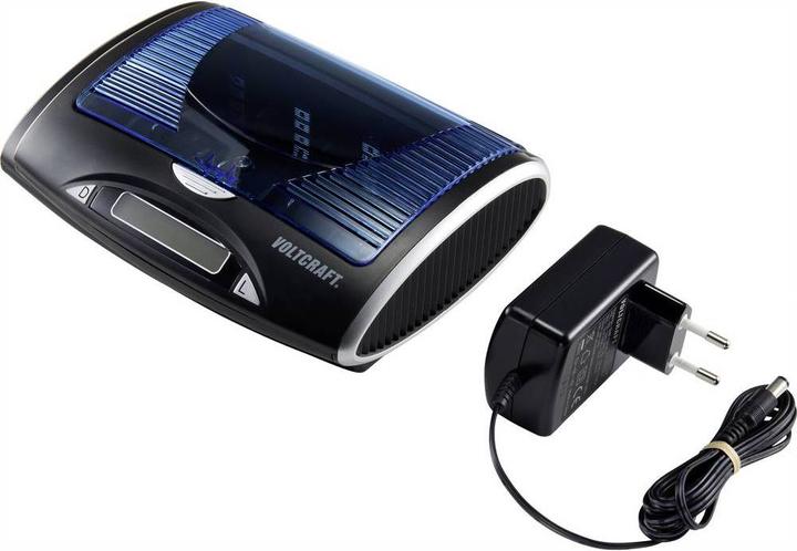 Produktbild Voltcraft Universal-Ladegerät P600-LCD mit USB (4 Stk., AA, AAA, 9V Block, C, D, Ladegerät ohne Akku)