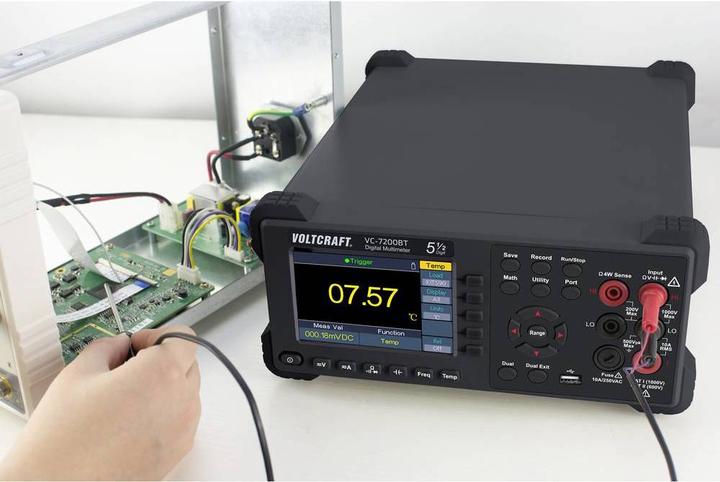 Produktbild Voltcraft Tisch-Multimeter (CAT I 1000V, CAT II 600V)