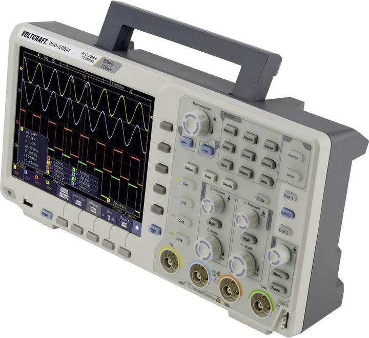 Immagine prodotto Voltcraft Oscilloscopio digitale DSO-6084F (CAT II)